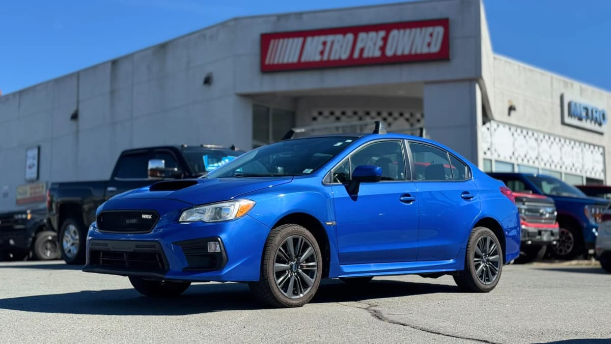 2020 Subaru WRX AWD Manual