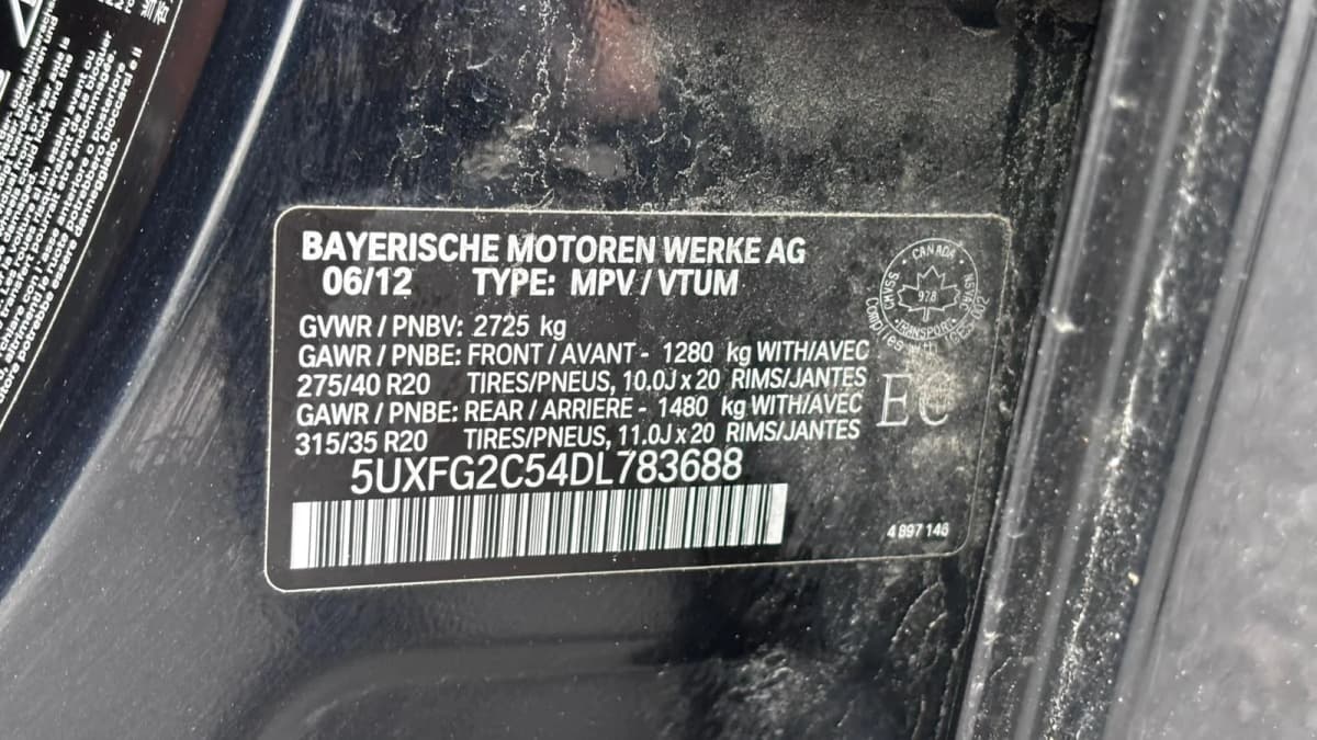 2013 BMW X6 35I AWD photo 23
