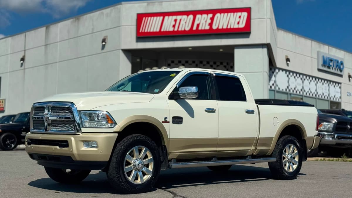 2016 RAM 2500 LONGHORN 4WD Crew Cab 149" 6.7L CUMMINS TURBO DIESEL