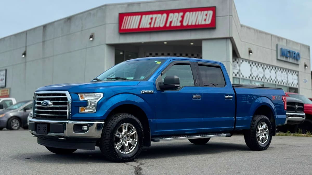 2017 Ford F-150 XLT 4WD SuperCrew 157" 5.0L V8